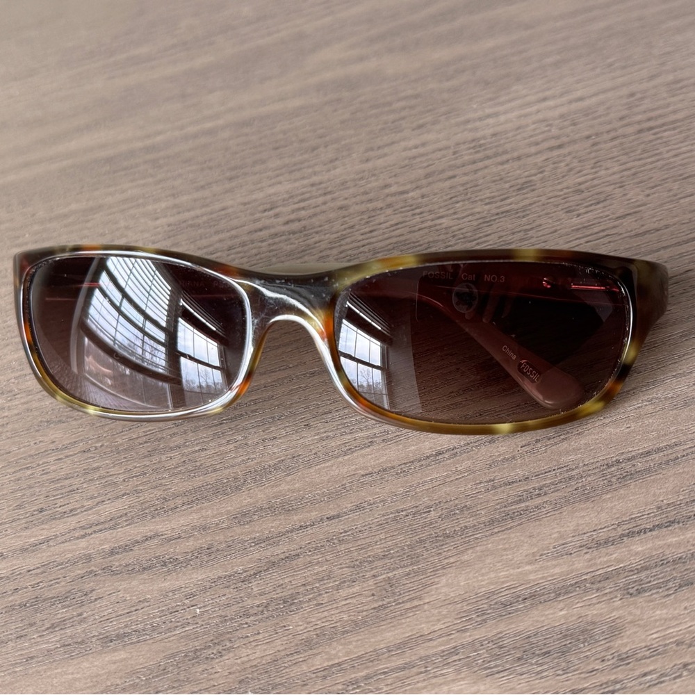 Fossil Brown Tortoise Shell Women’s Sunglasses